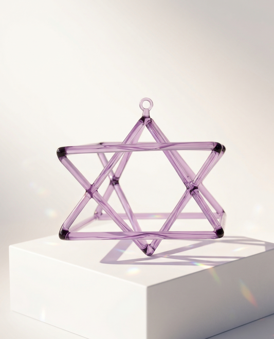 Spinning Merkaba - Lilac Light